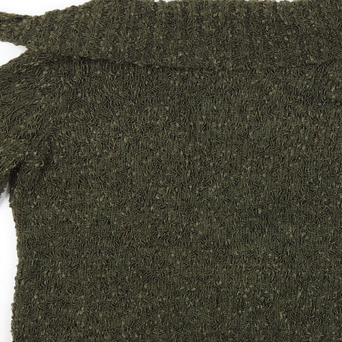 ALEXARA Womens Green  Knit Cardigan Jumper Size L