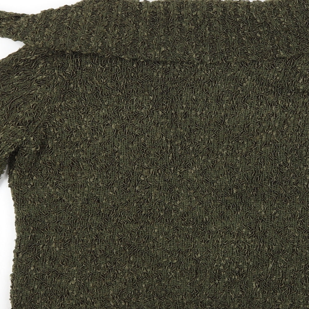 ALEXARA Womens Green  Knit Cardigan Jumper Size L