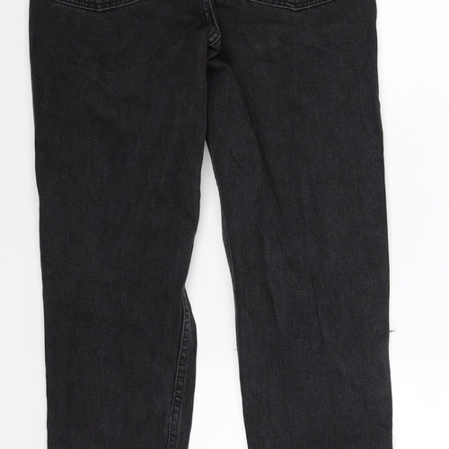 Topshop Womens Black  Denim Skinny Jeans Size 25 in L32 in
