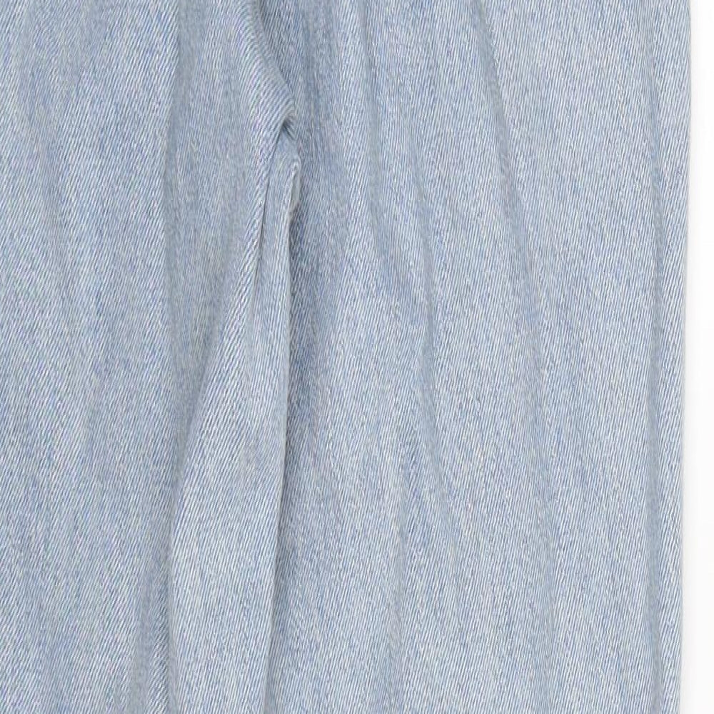 Topshop Womens Blue  Denim Mom Jeans Size 26 in L32 in