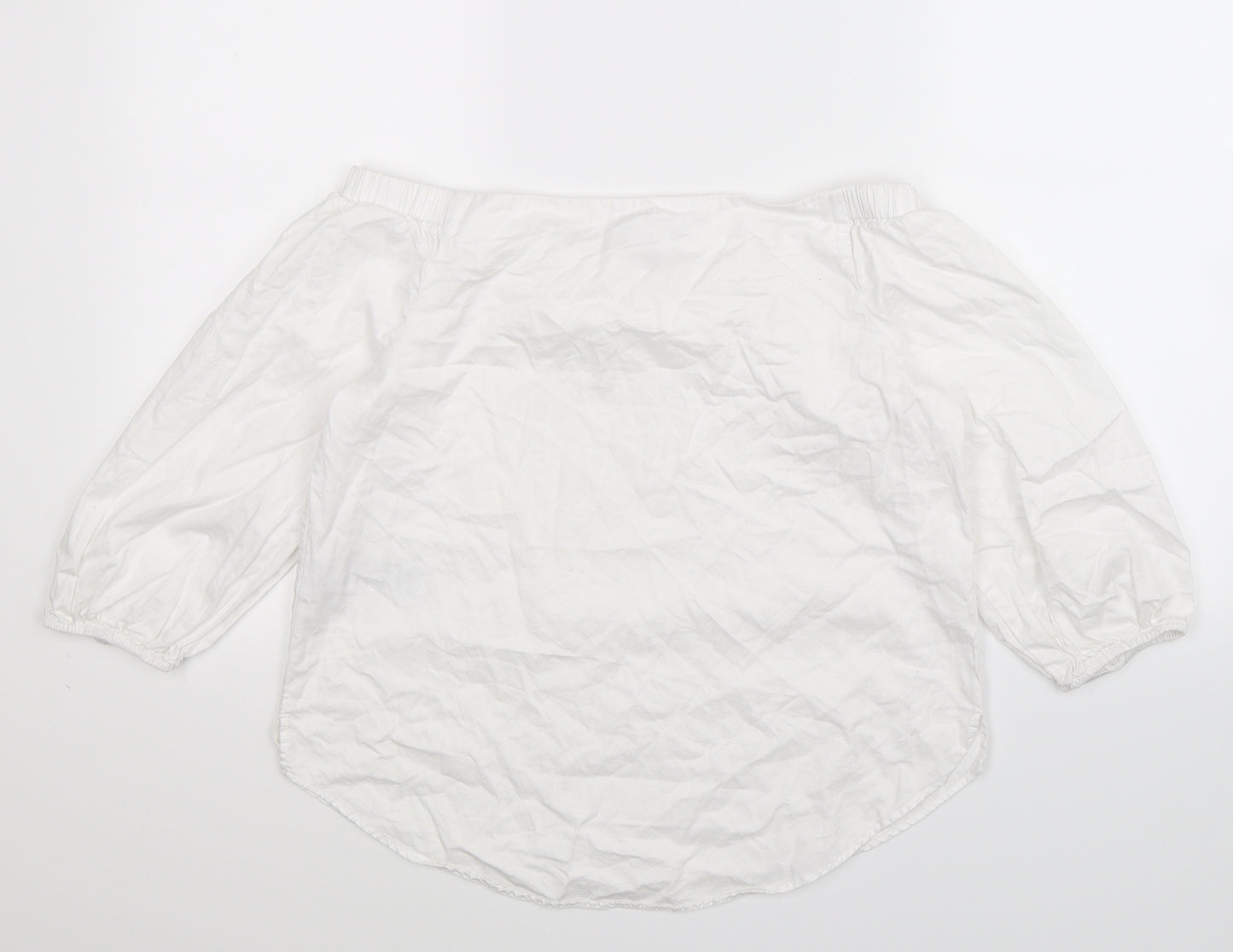 New Look Womens White   Camisole T-Shirt Size 8