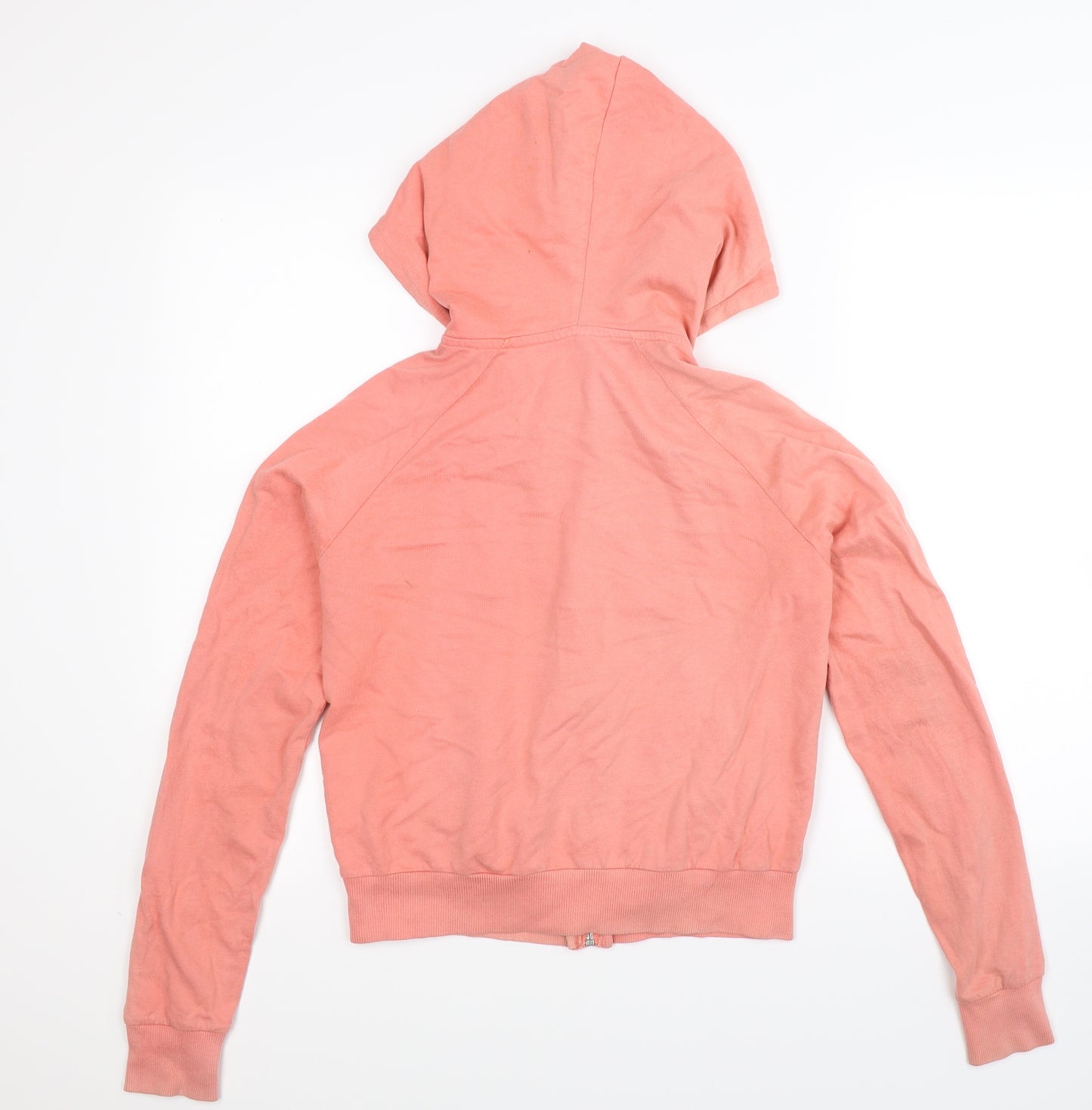 One & Unik Womens Pink   Full Zip Hoodie Size S