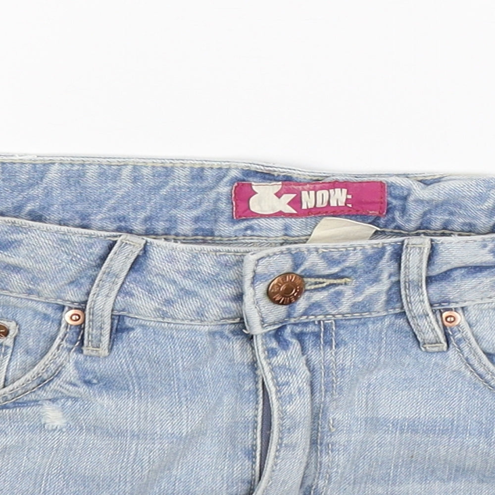 H&M Girls Blue  Denim Mini Skirt Size 10-11 Years