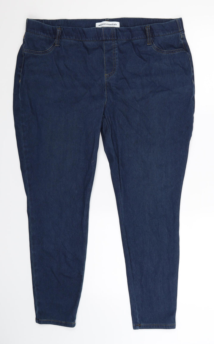 Amazon Womens Blue  Denim Jegging Jeans Size XL L28 in