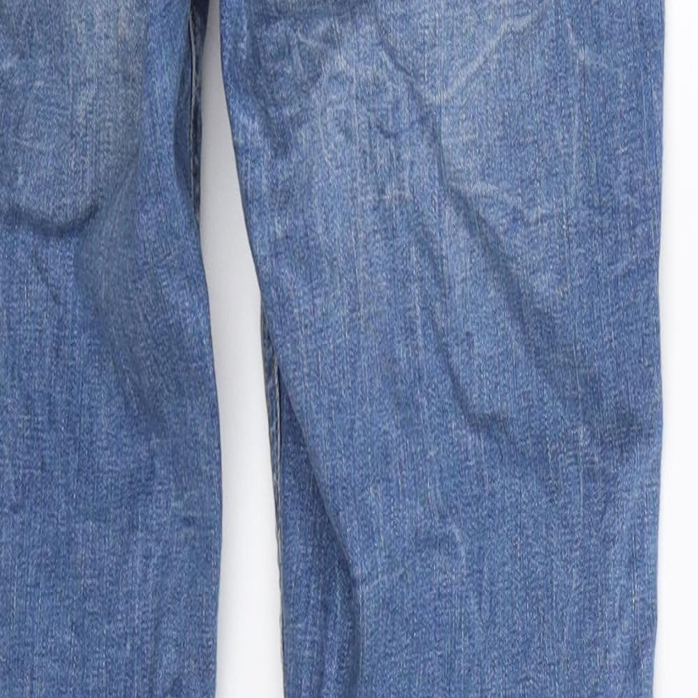 Zara Womens Blue  Denim Skinny Jeans Size 8 L28 in