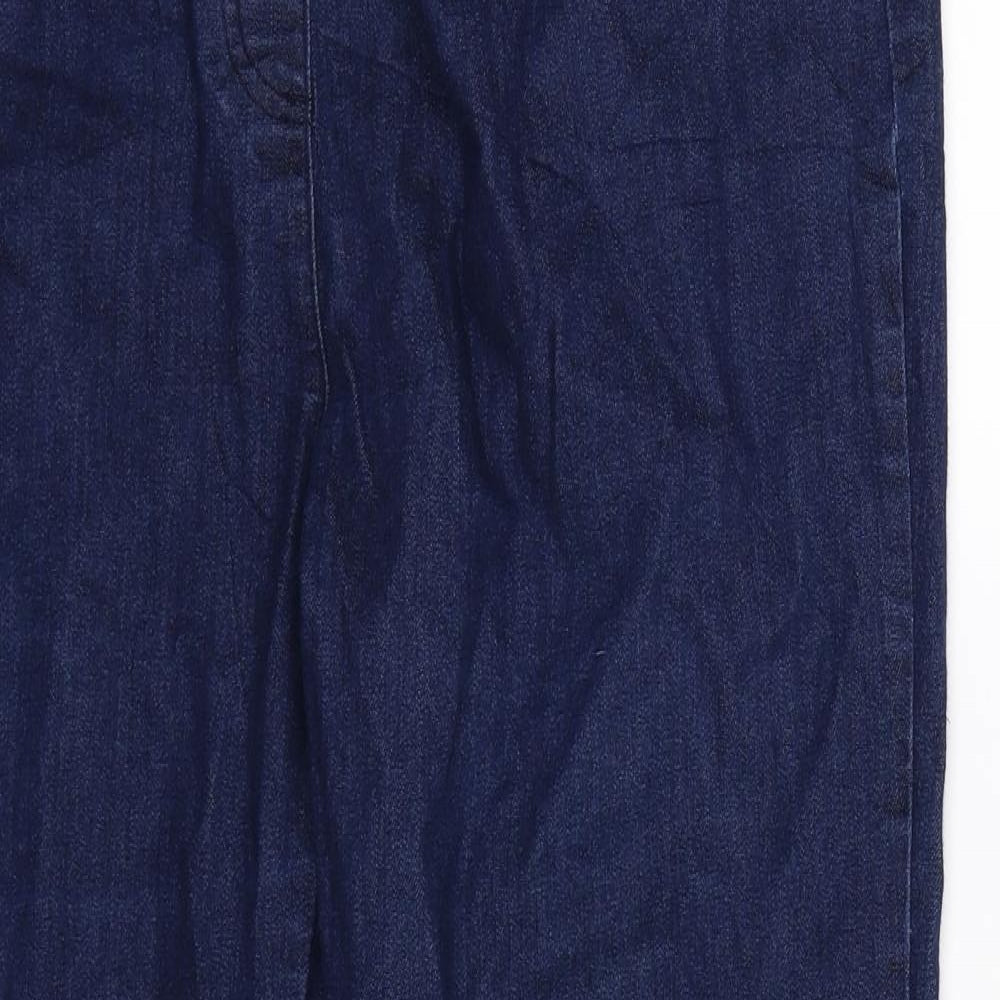 Cotton Traders Womens Blue  Denim Bootcut Jeans Size 16 L29 in