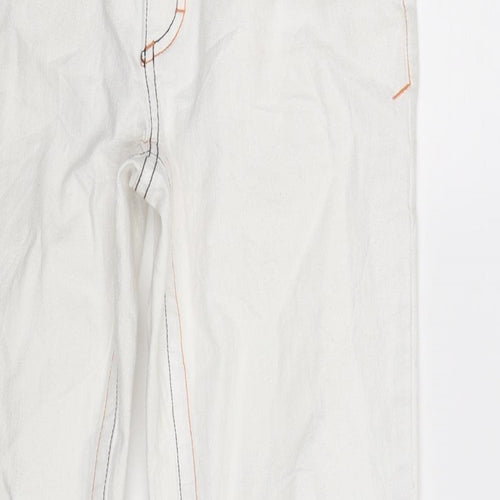 edc by Esprit Womens White  Denim Bootcut Jeans Size 10 L27 in