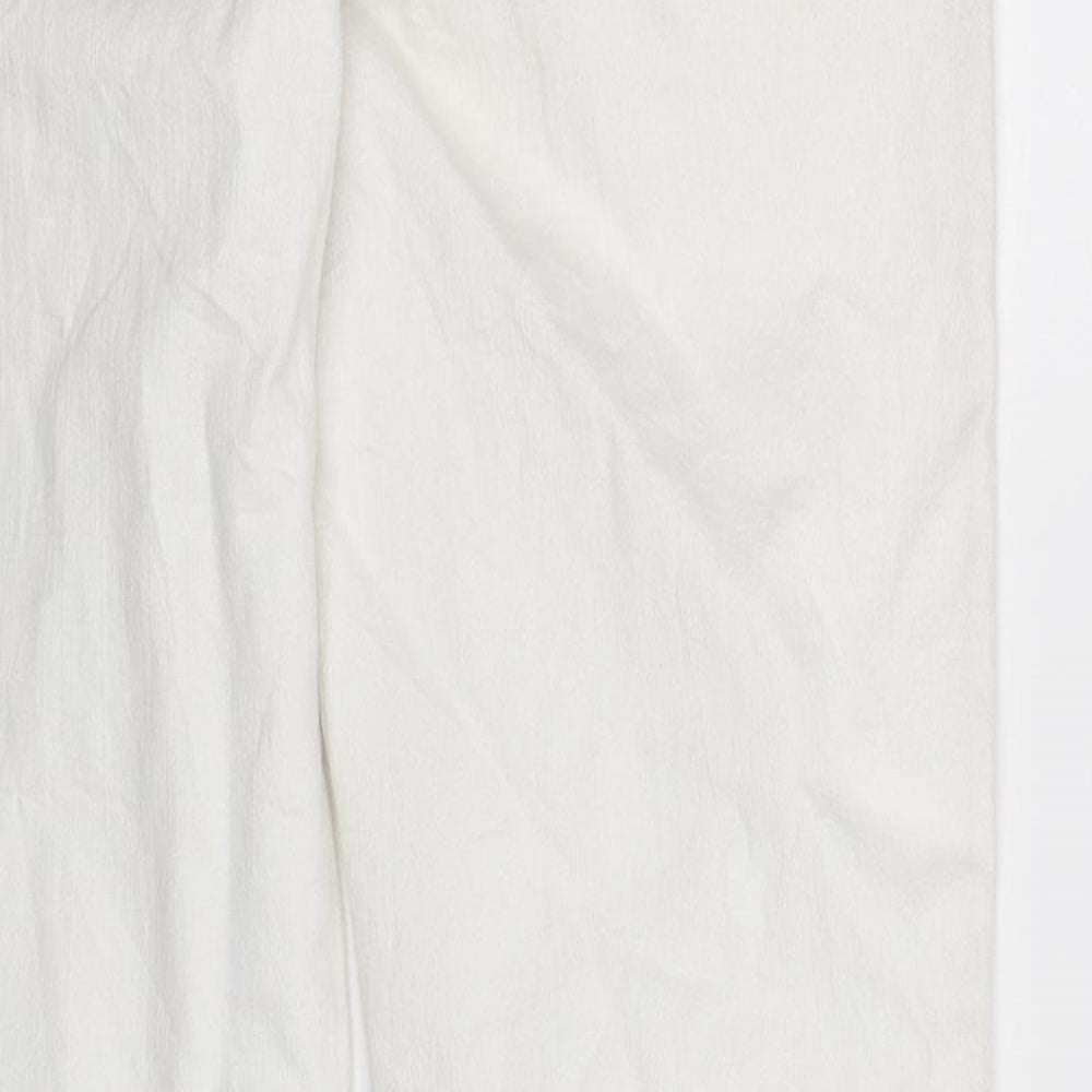 edc by Esprit Womens White  Denim Bootcut Jeans Size 10 L27 in
