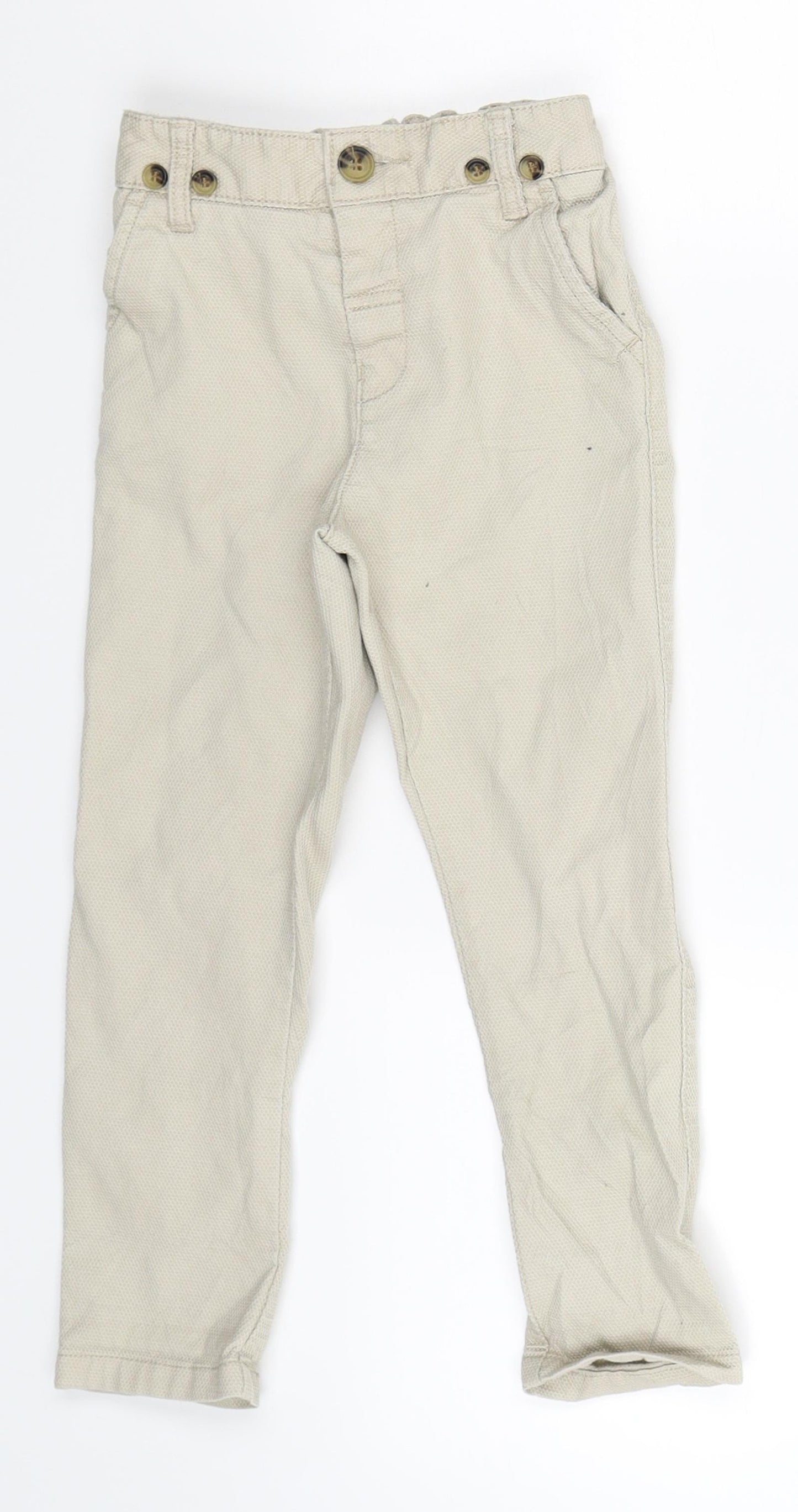 Matalan Boys Grey    Trousers Size 3-4 Years