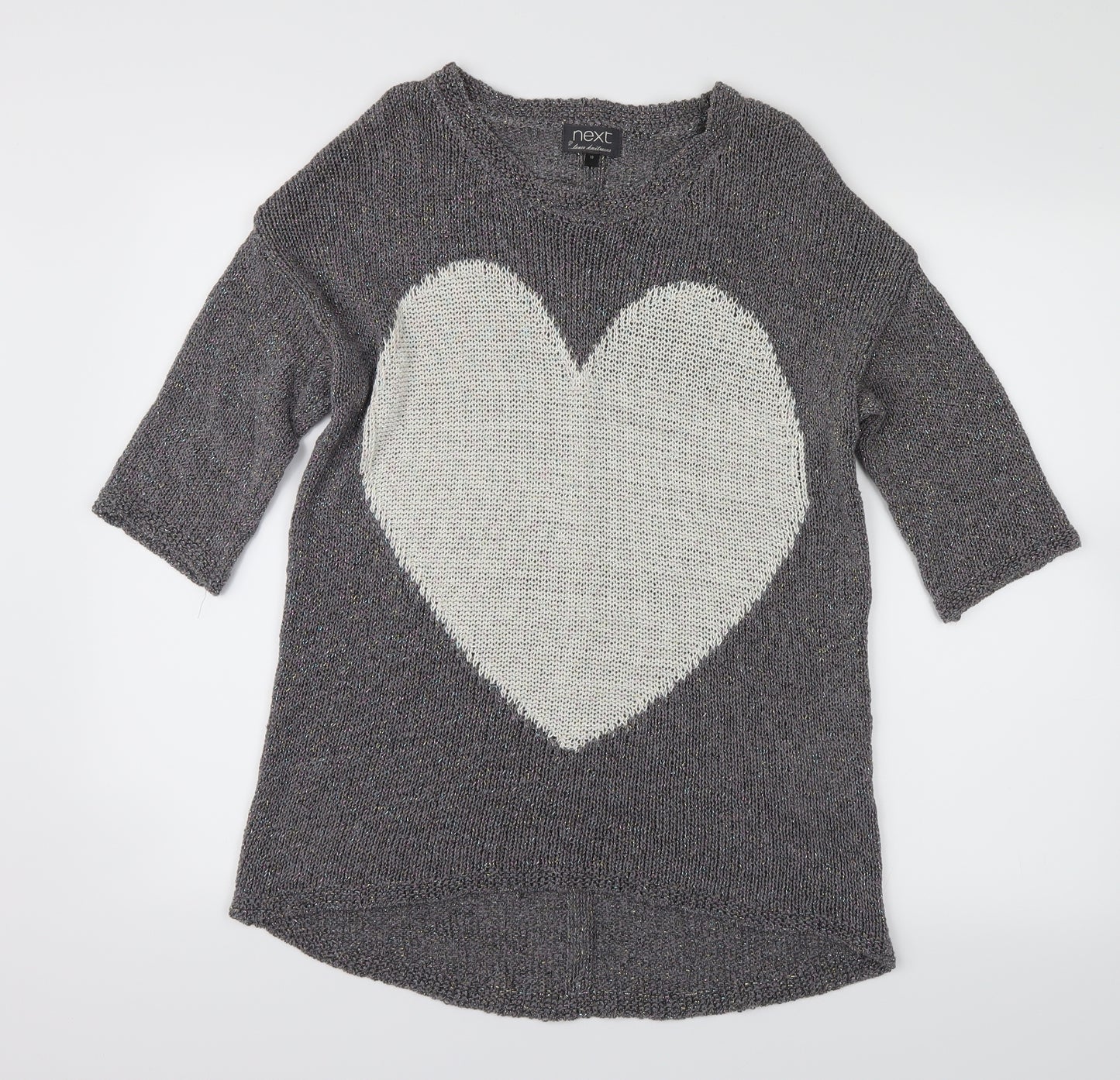 NEXT Womens Grey   Pullover Jumper Size 10