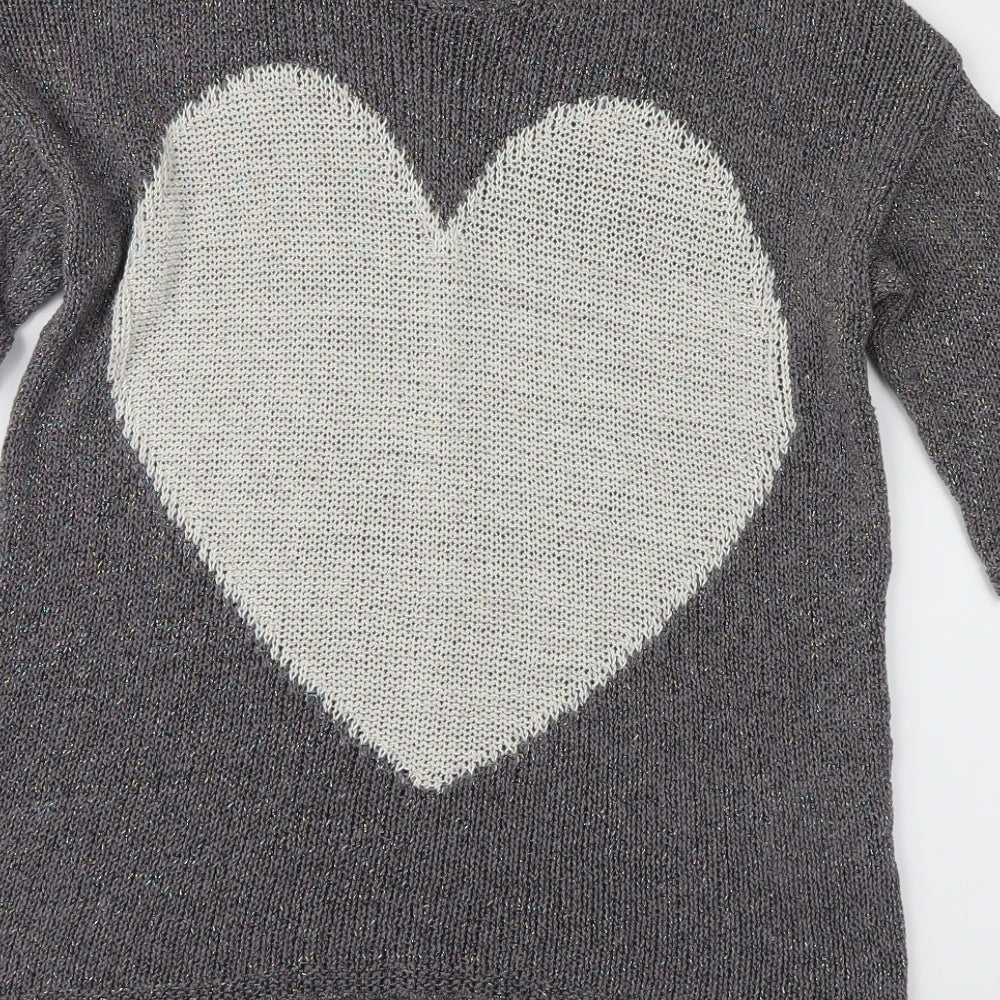 NEXT Womens Grey   Pullover Jumper Size 10