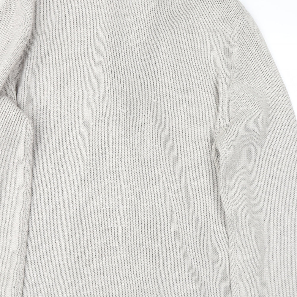 George Mens Grey   Cardigan Jumper Size 2XL