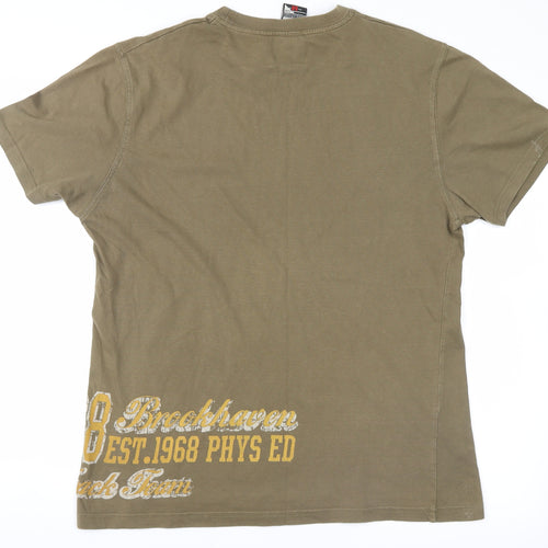 Brookhaven Mens Green    T-Shirt Size M