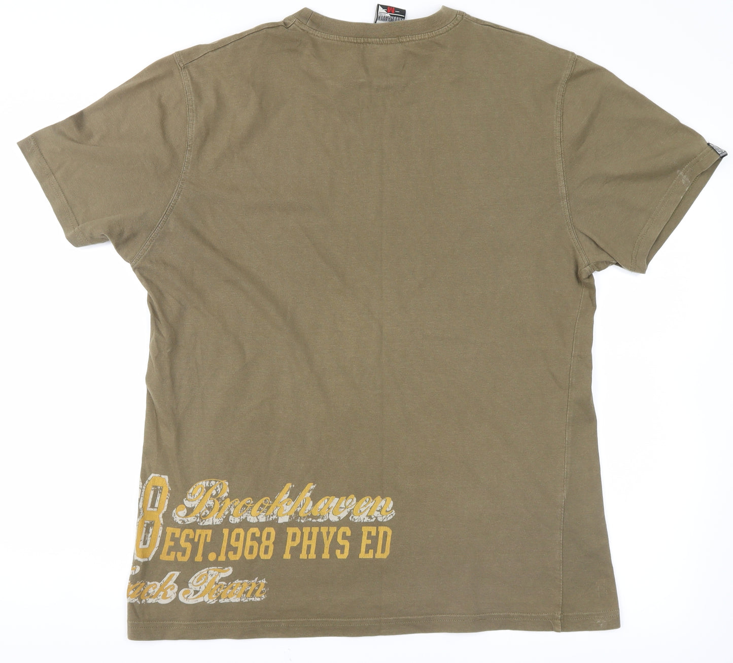 Brookhaven Mens Green    T-Shirt Size M