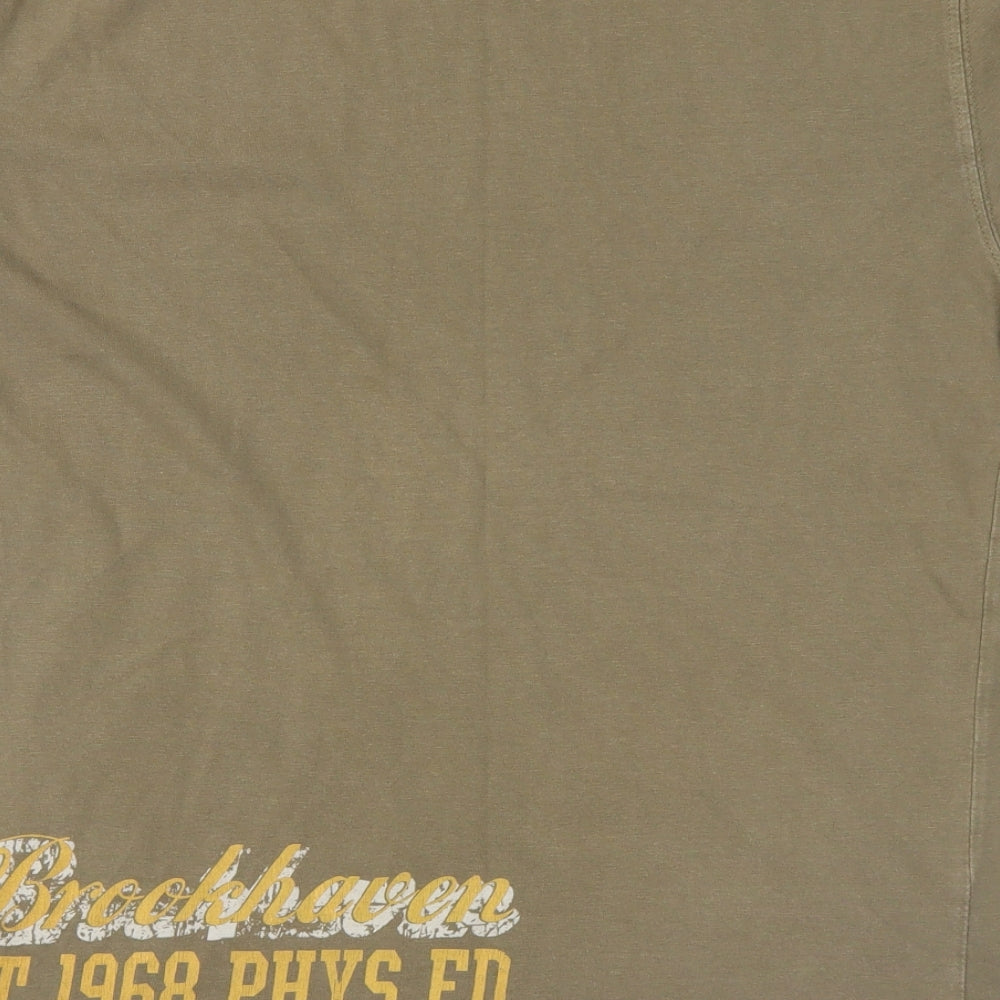 Brookhaven Mens Green    T-Shirt Size M