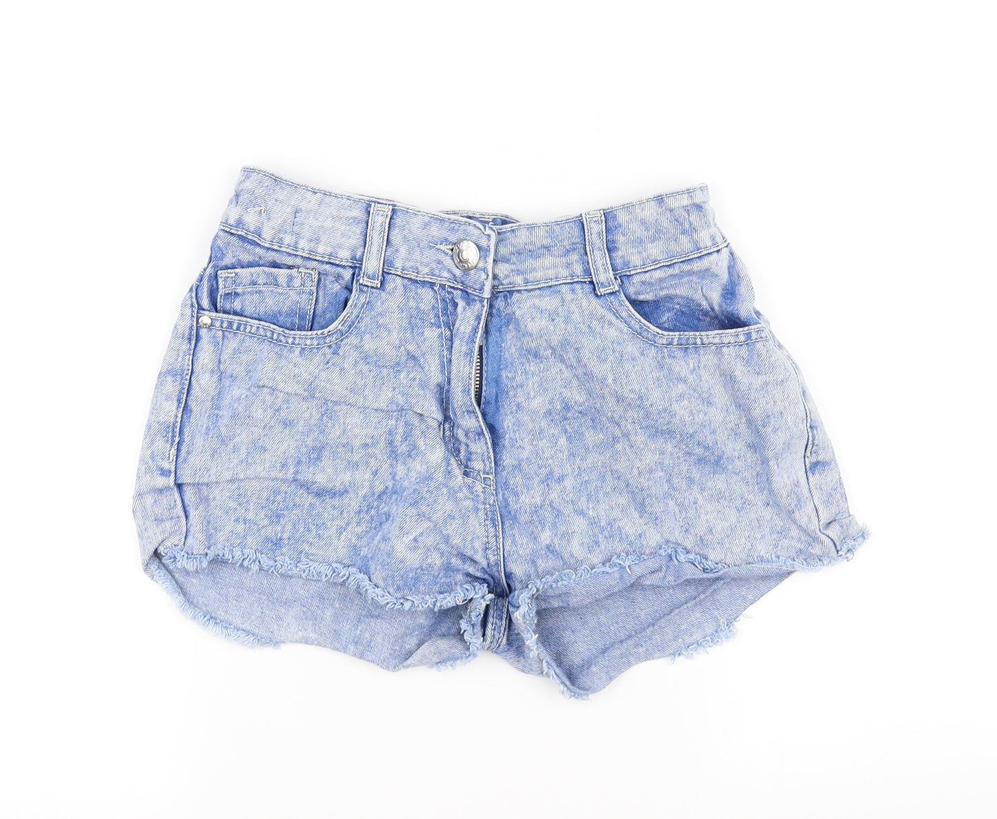 Candy Girls Blue   Cut-Off Shorts Size 13 Years - distressed