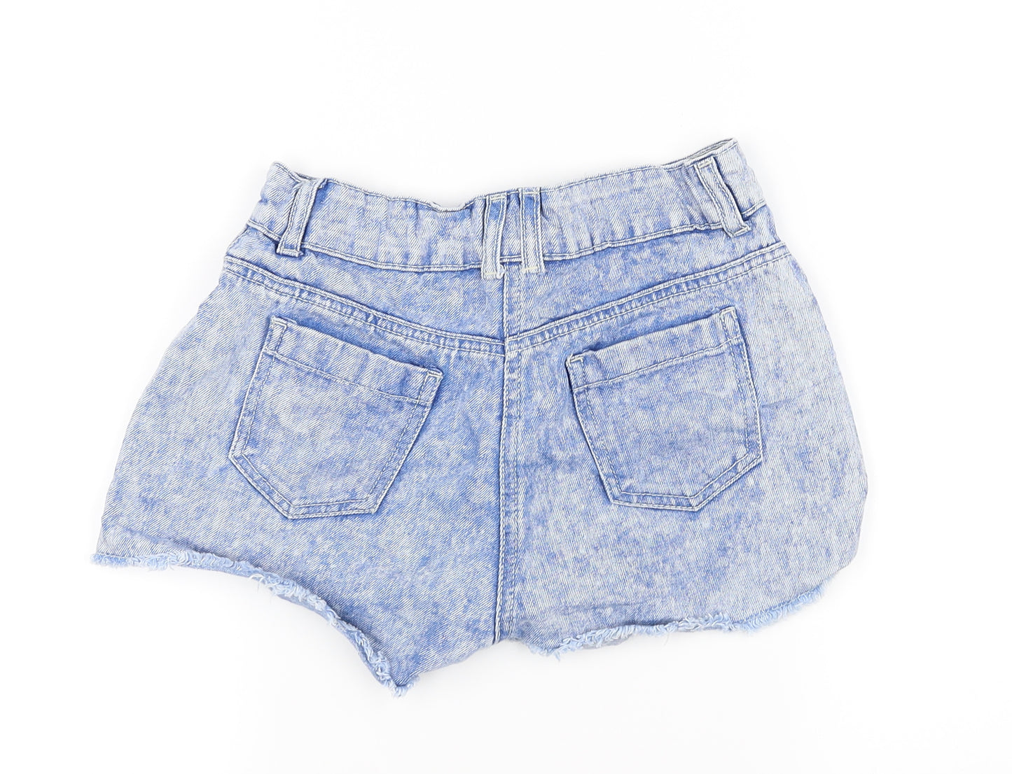 Candy Girls Blue   Cut-Off Shorts Size 13 Years - distressed