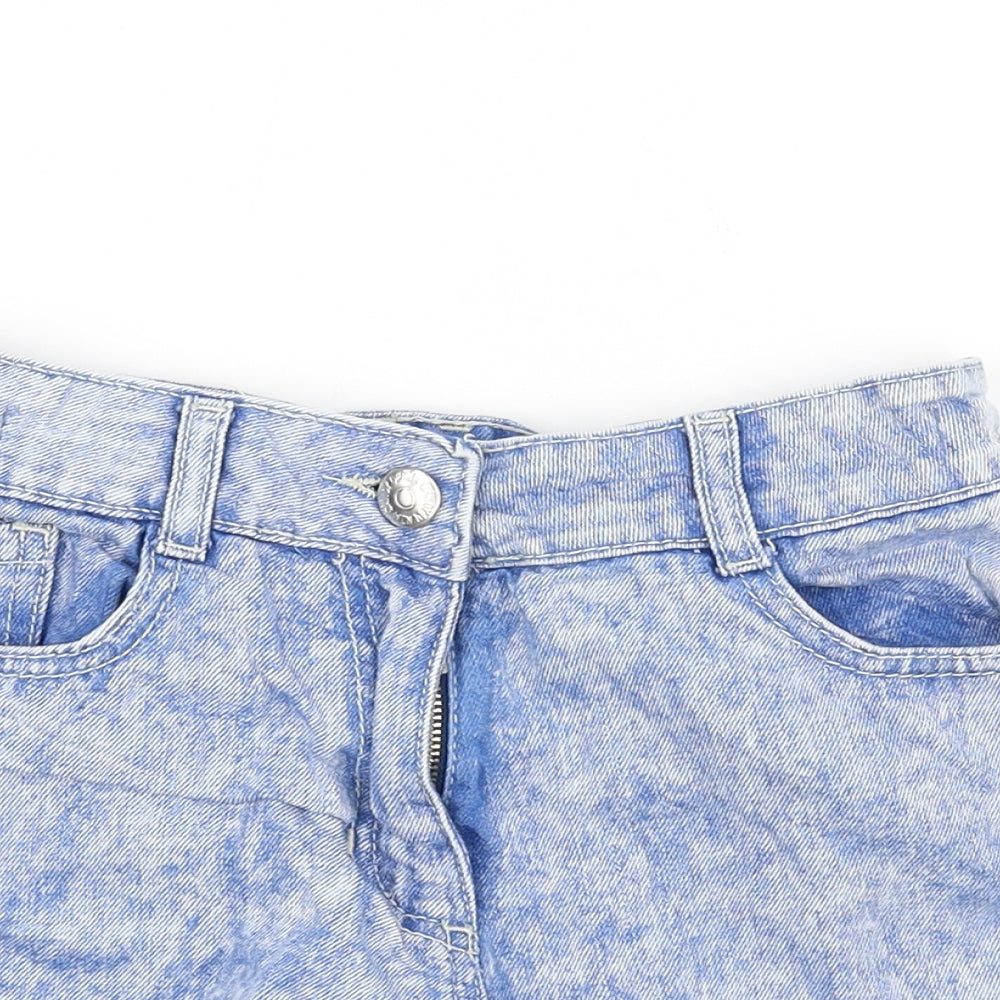 Candy Girls Blue   Cut-Off Shorts Size 13 Years - distressed