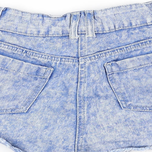Candy Girls Blue   Cut-Off Shorts Size 13 Years - distressed