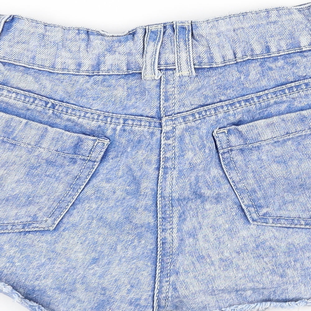 Candy Girls Blue   Cut-Off Shorts Size 13 Years - distressed