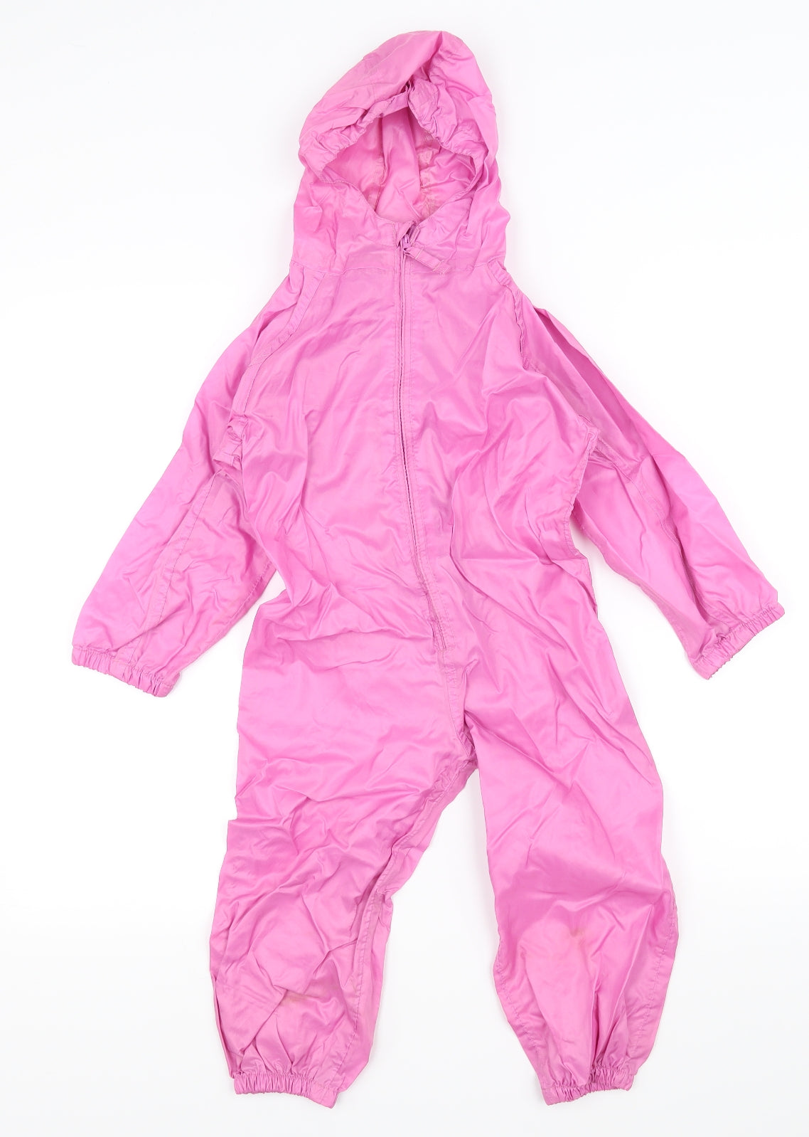 suit in a sack Girls Pink   Rain Coat Snowsuit Size 4 Years  - windproof suit