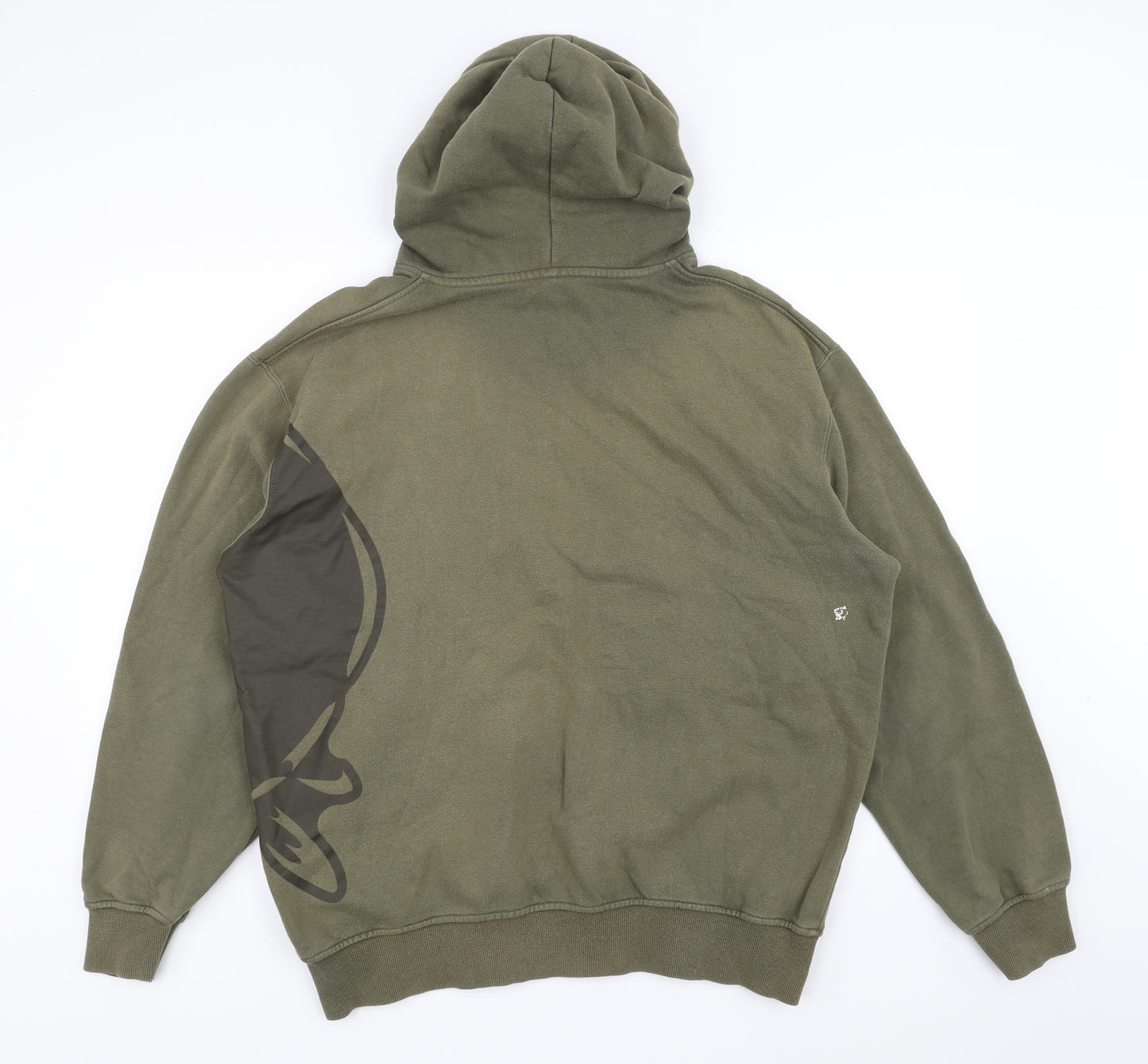 nash tackle Mens Green   Pullover Hoodie Size XL