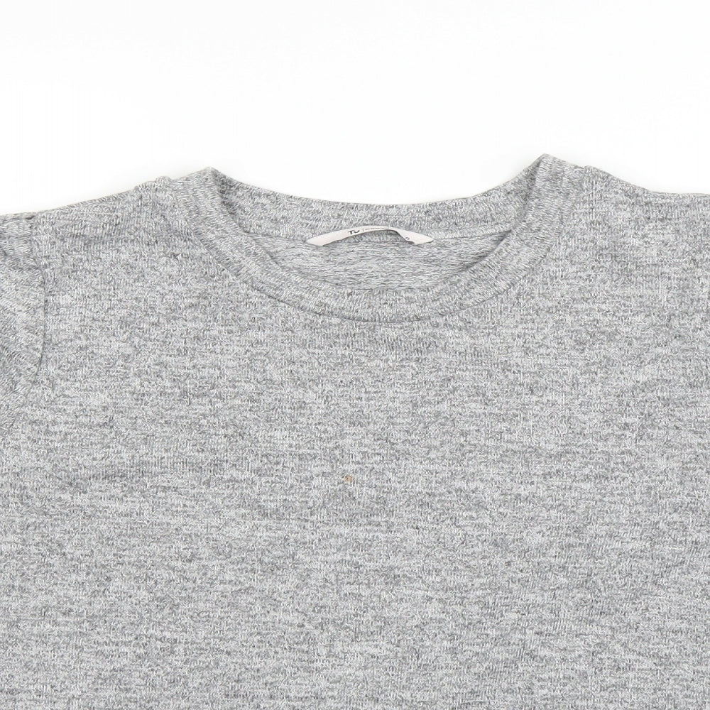 Tu  Womens Grey   Pullover Jumper Size 8