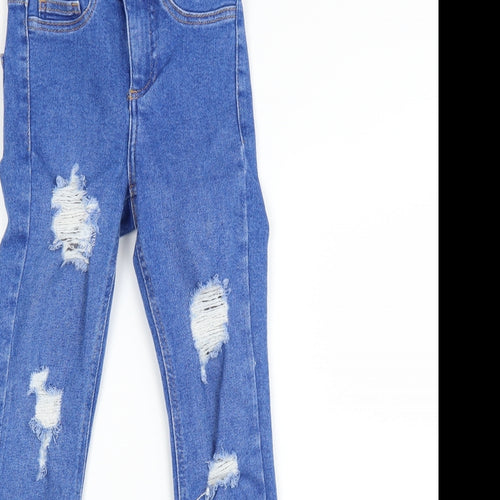 HALLIE Girls Blue   Straight Jeans Size 10 Years
