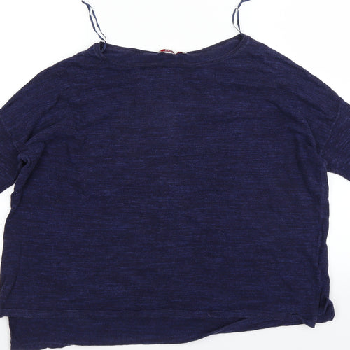 Camaïeu Womens Blue   Pullover Jumper Size 8