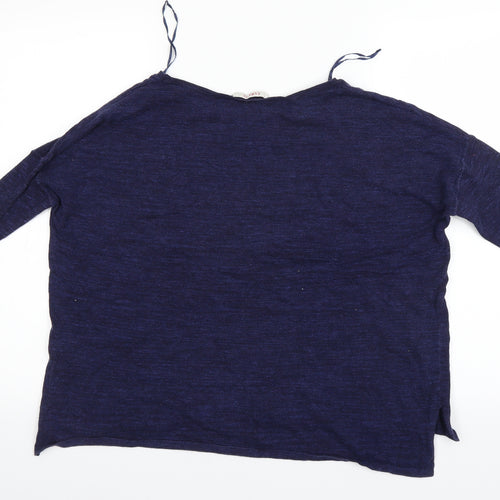 Camaïeu Womens Blue   Pullover Jumper Size 8