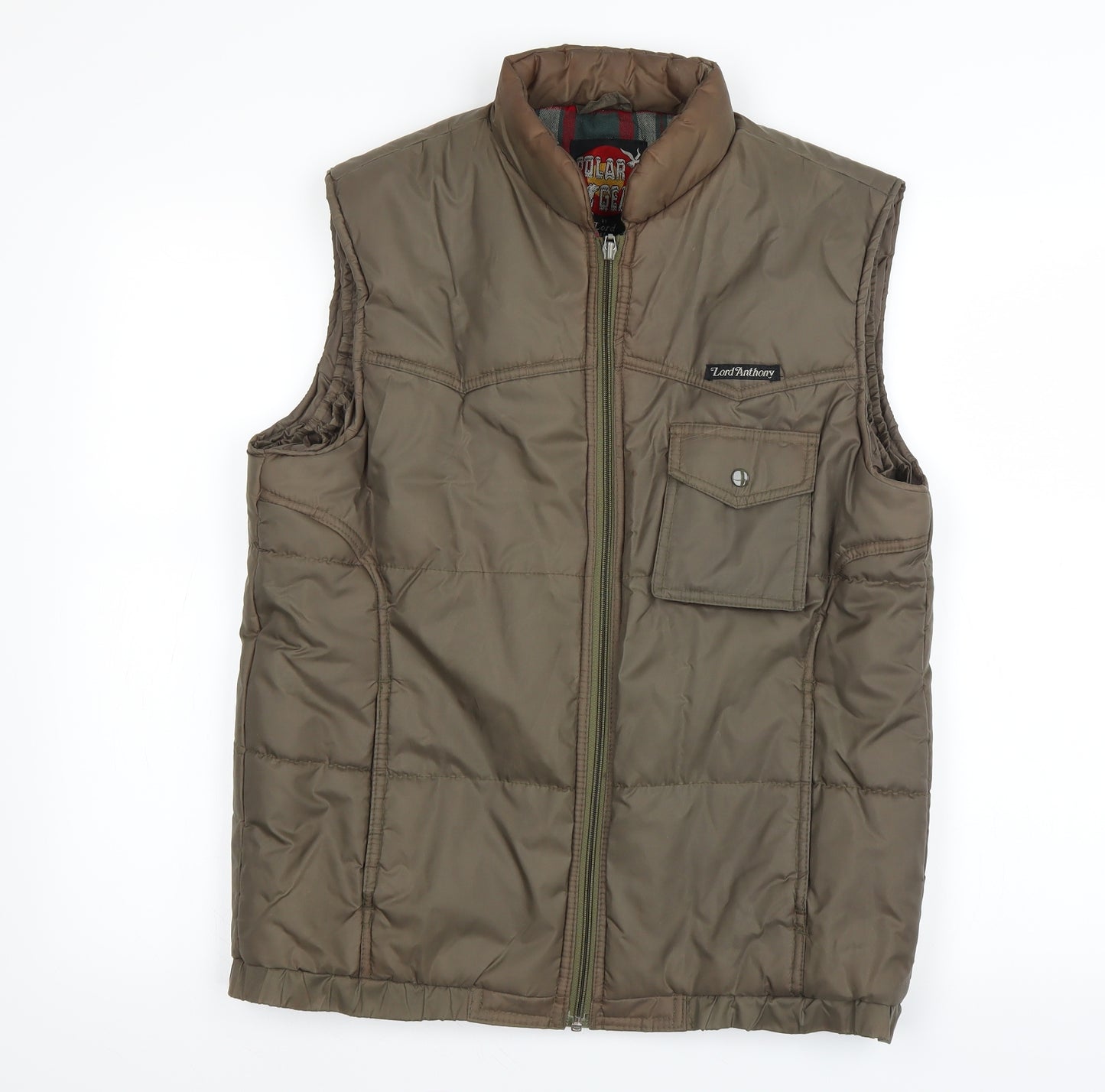 Lord Anthony Mens Green   Gilet Coat Size S