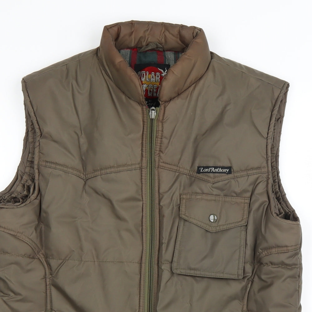 Lord Anthony Mens Green   Gilet Coat Size S