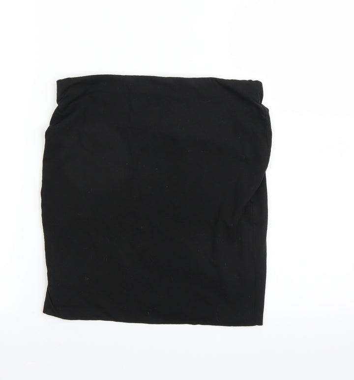 H&M Womens Black Mini Skirt Size 8