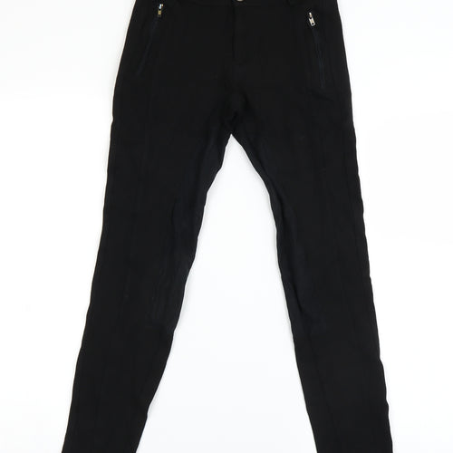 Zara Womens Black   Jogger Trousers Size 6 L24 in