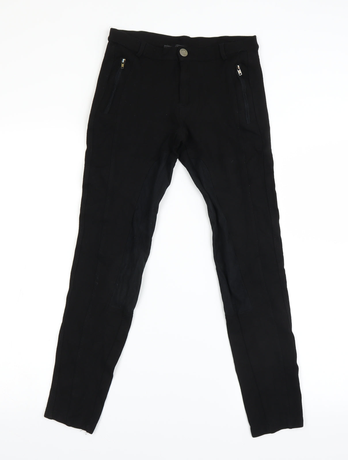 Zara Womens Black   Jogger Trousers Size 6 L24 in