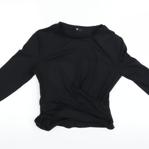 Very Womens Black   Basic T-Shirt Size 6