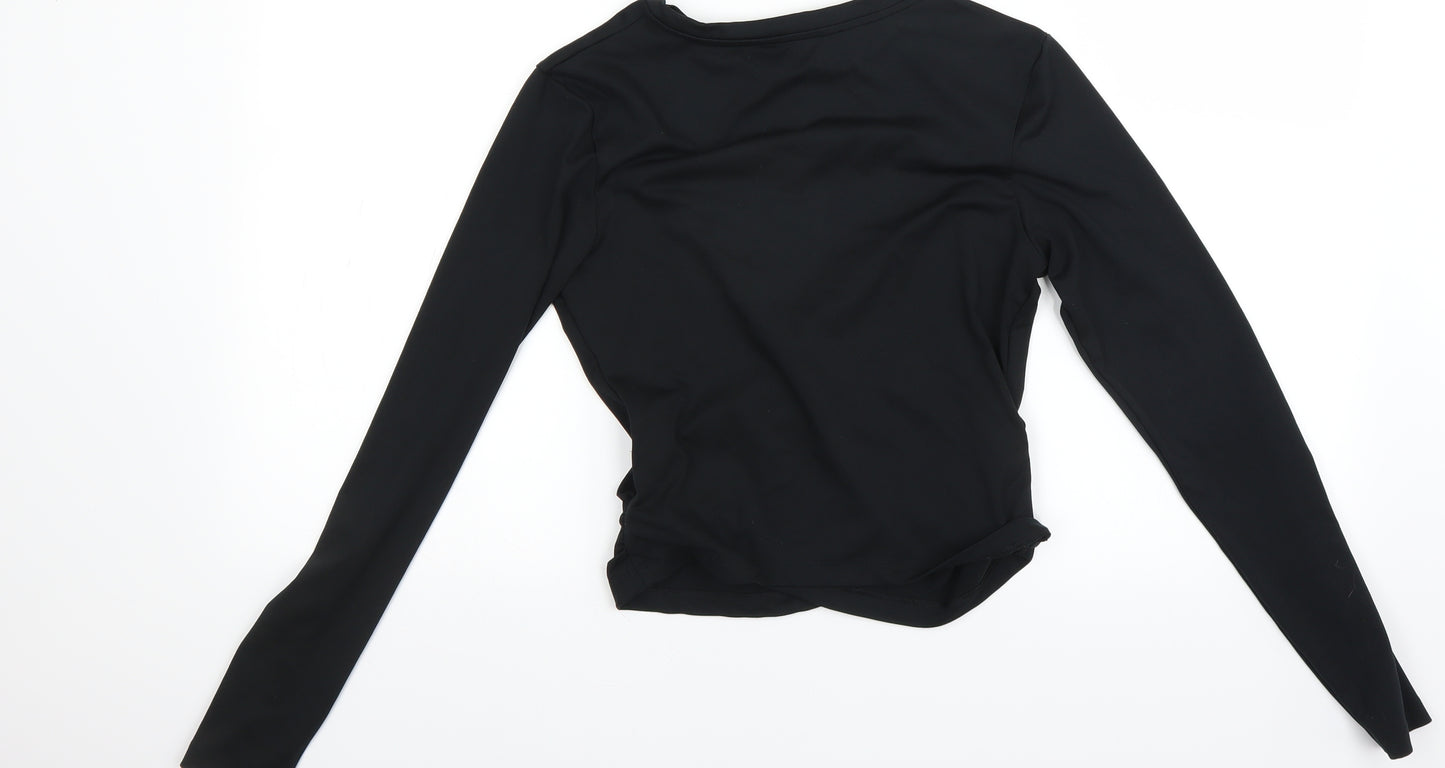 Very Womens Black   Basic T-Shirt Size 6