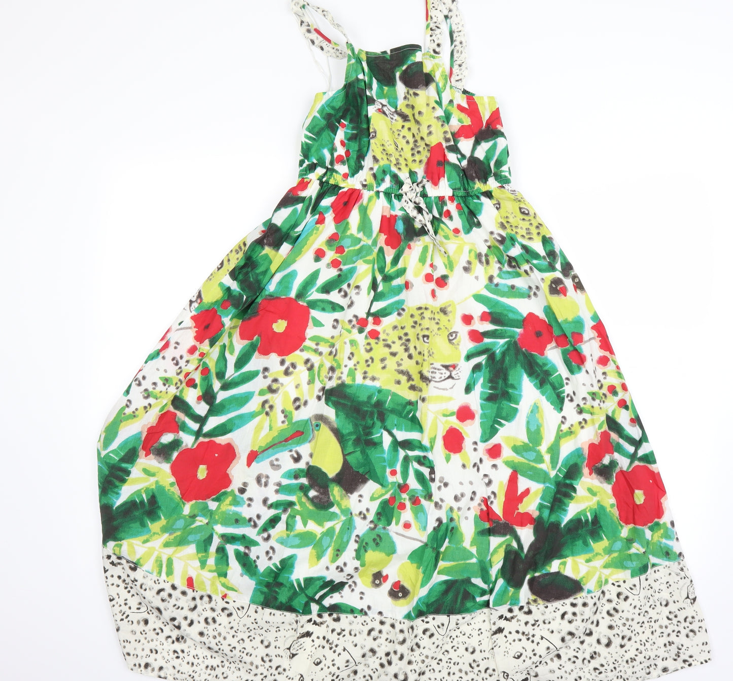 George Girls Multicoloured Floral  A-Line  Size 9-10 Years