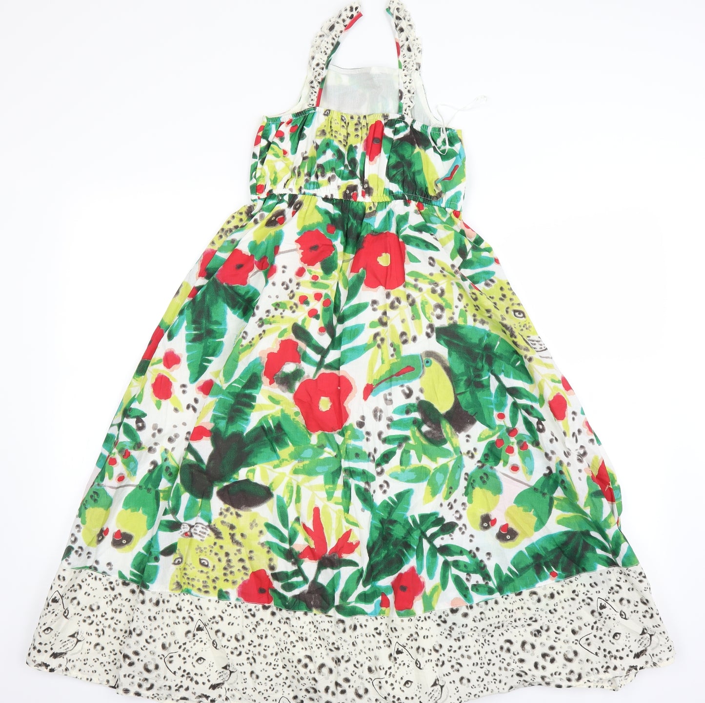 George Girls Multicoloured Floral  A-Line  Size 9-10 Years