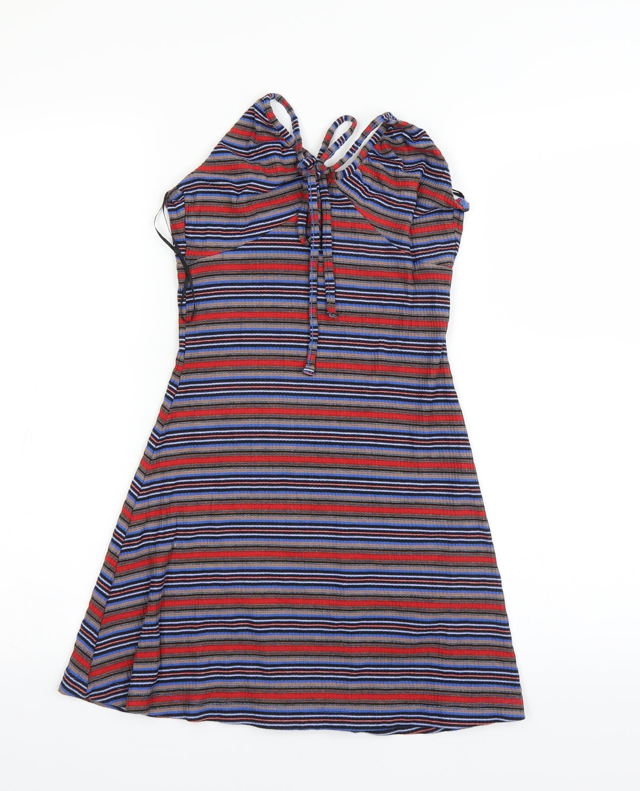 Urban Outfitters Womens Multicoloured Striped  Slip Dress  Size 6