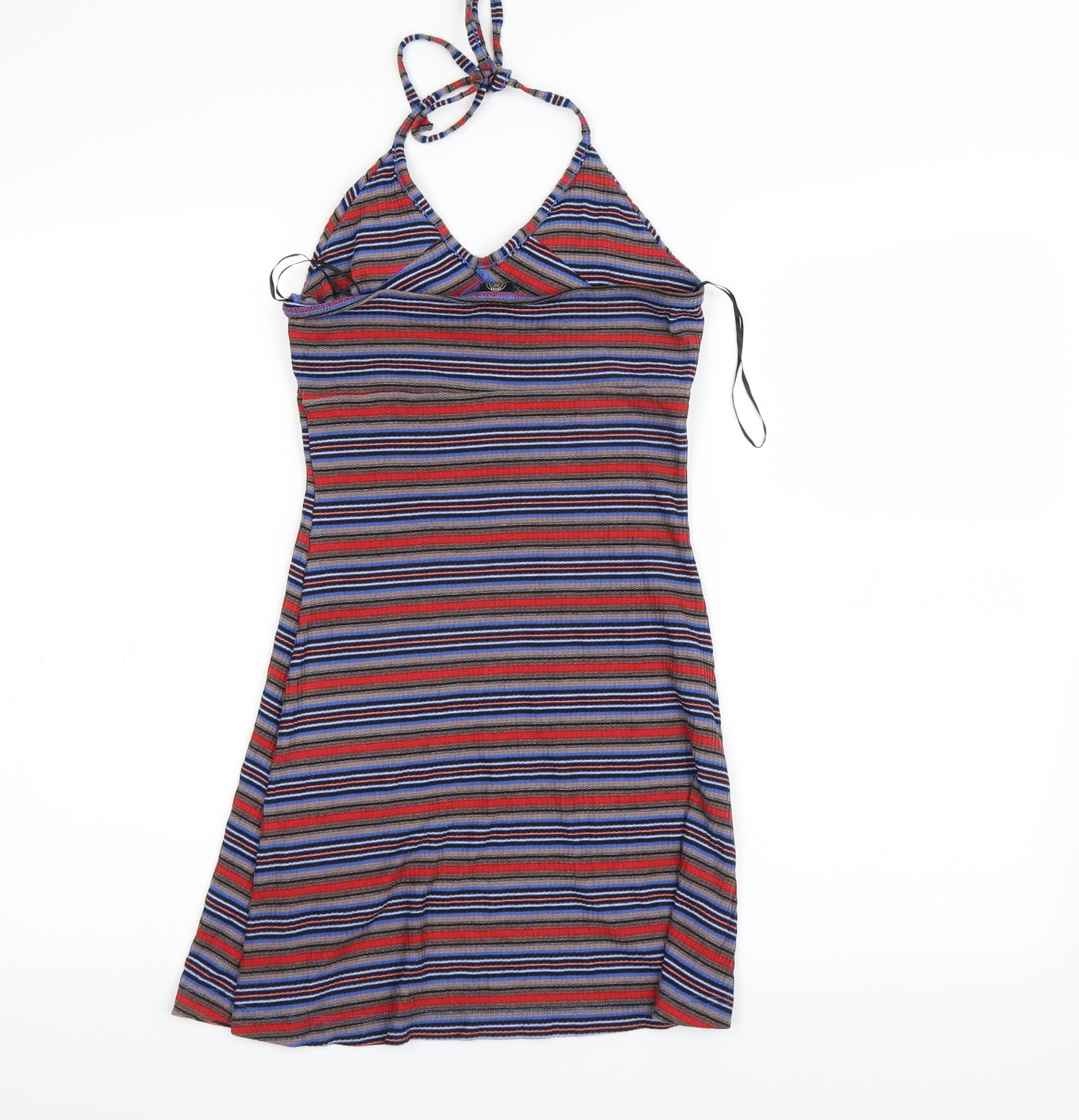 Urban Outfitters Womens Multicoloured Striped  Slip Dress  Size 6