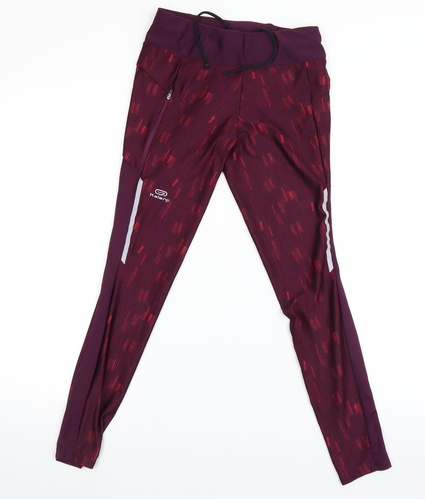 DECATHLON Womens Purple   Jegging Leggings Size 8 L25 in