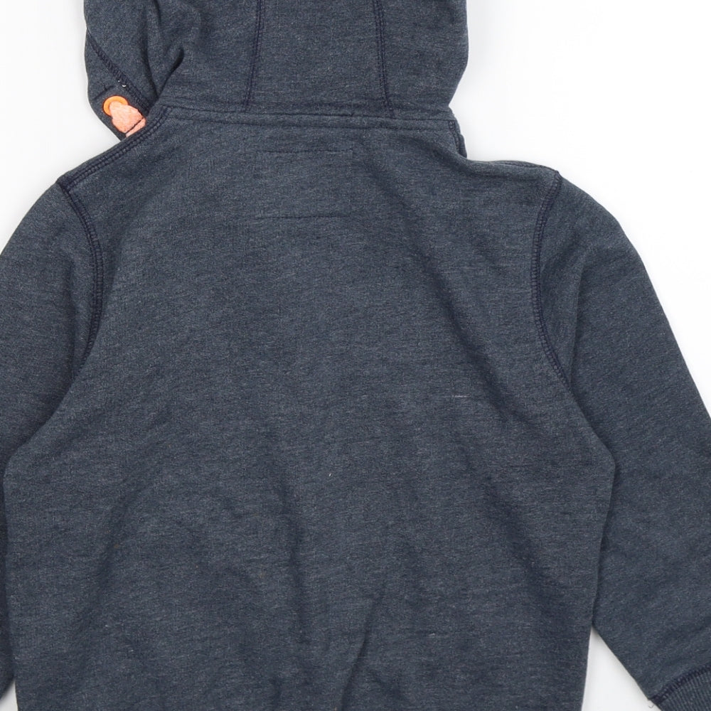 NEXT Boys Blue  Jersey Full Zip Hoodie Size 6 Years