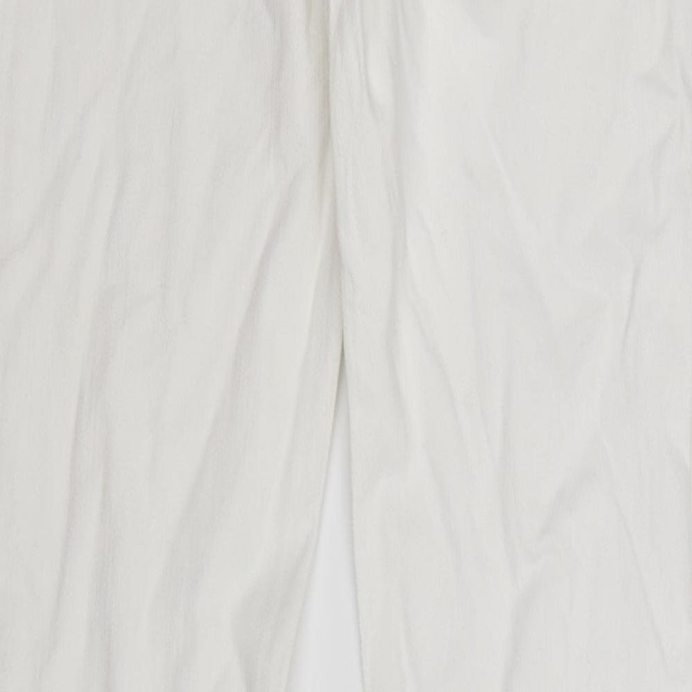 paige jeans Womens White  Denim Bootcut Jeans Size 10 L33 in