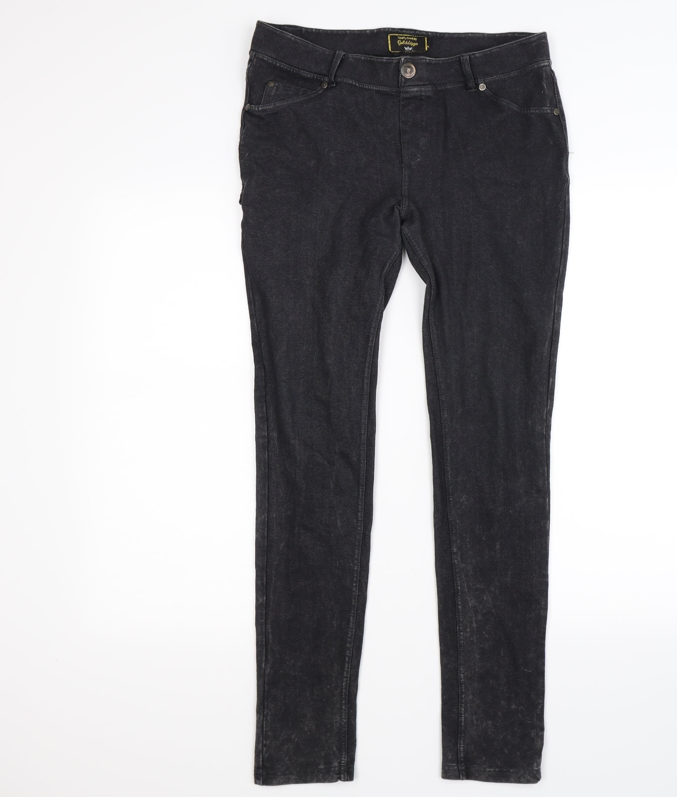 goldigga Womens Black   Jegging Leggings Size 10 L27 in