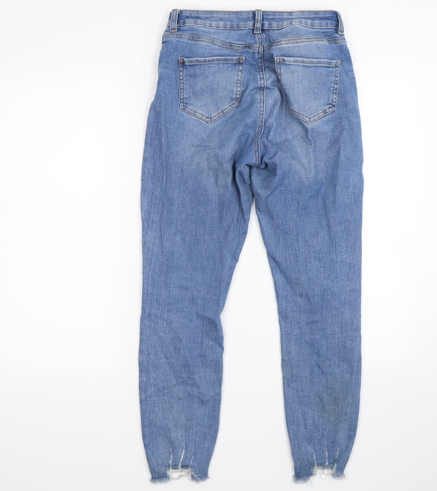 denim co Womens Blue  Denim Skinny Jeans Size 12 L26 in