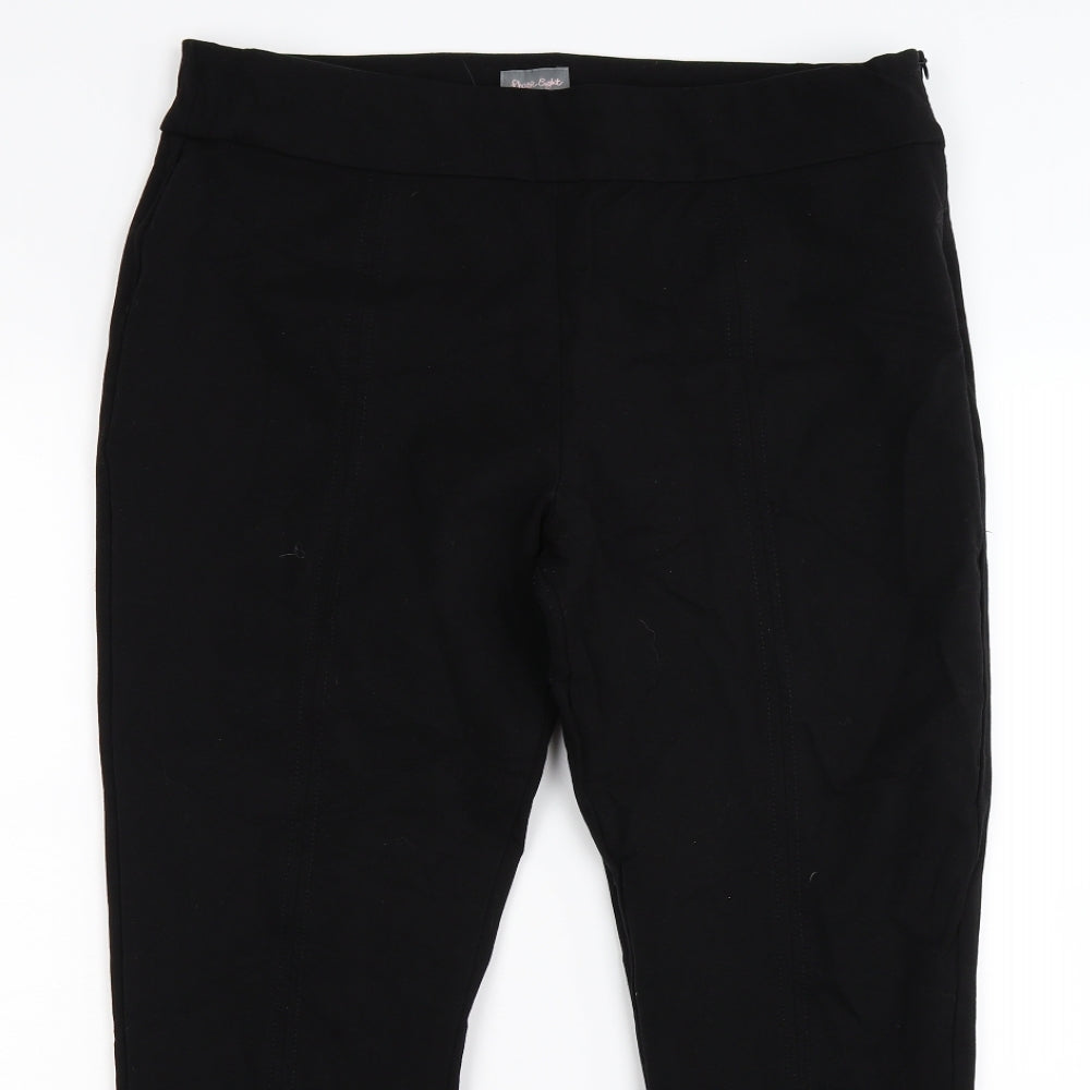 Phase Eight Womens Black   Capri Trousers Size 18 L26 in - work office