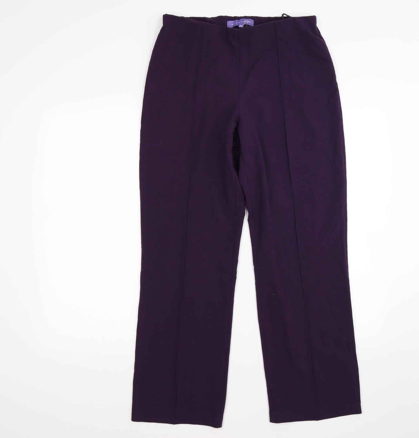 Autonomy Womens Purple   Trousers  Size 10 L27 in
