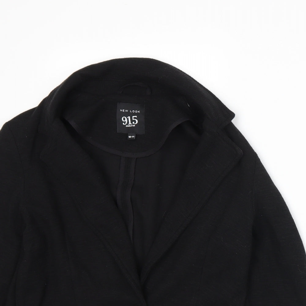 New Look Girls Black   Jacket Blazer Size 10-11 Years