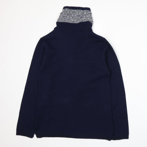 Abbey Bay Womens Blue  Knit Pullover Jumper Size L